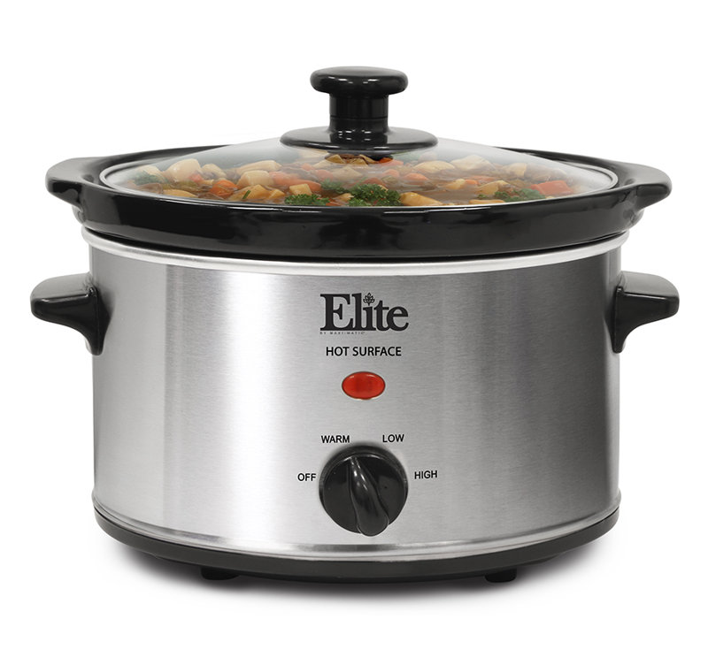 Elite by MaxiMatic 2Quart Gourmet Slow Cooker & Reviews Wayfair.ca